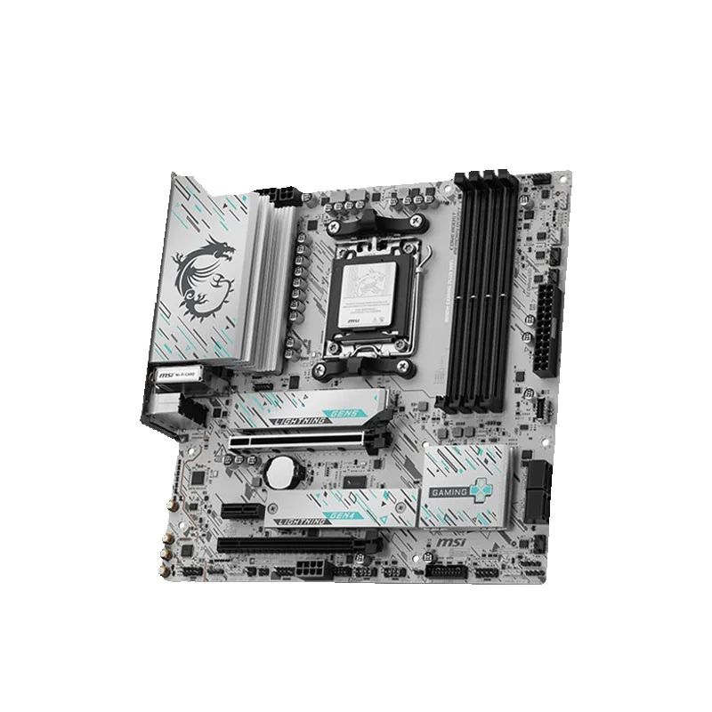 MSI nuevo B850M GAMING PLUS WI - X870E Atx Motherboard reseña y precio