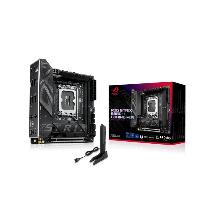 2025 ROG STRIX B860-I GAMING W - Lga1851 Gaming Motherboard reseña y precio